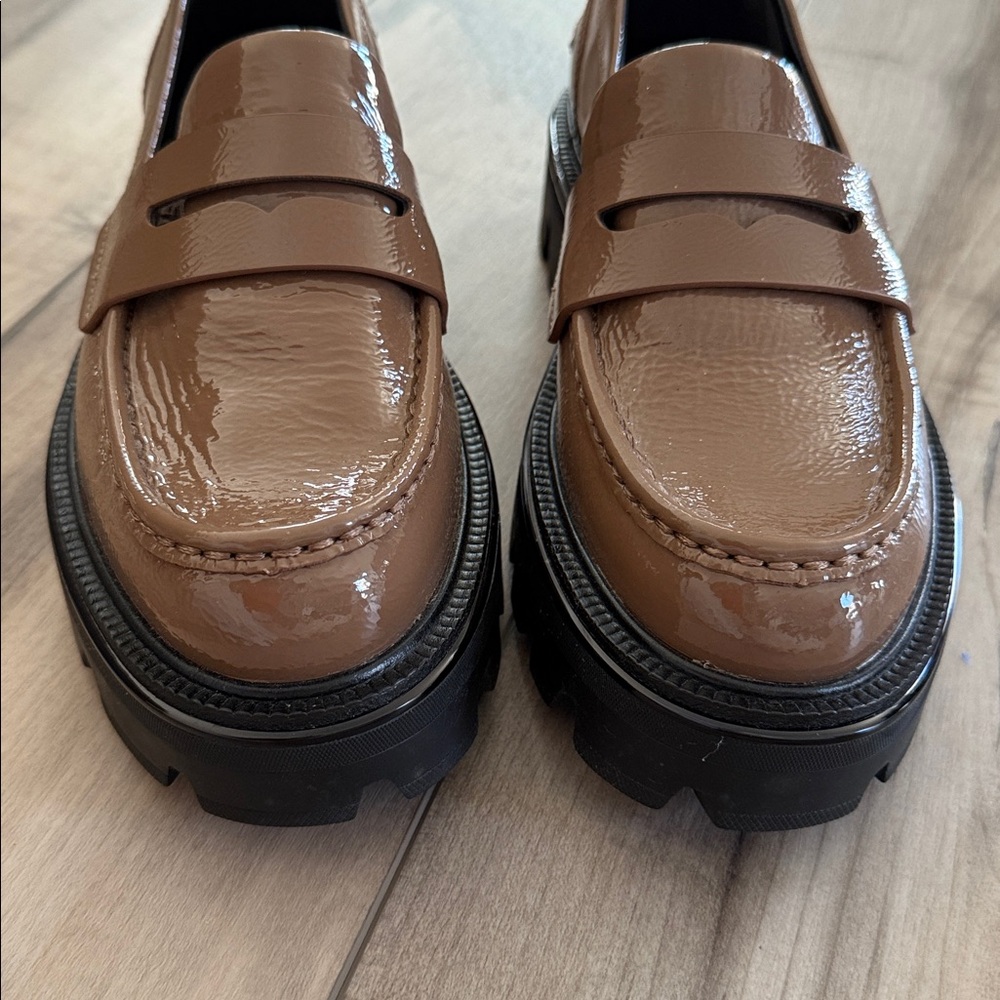 rag & bone Quinn Platform Penny Chunky Loafers Size 38.5 (US 8.5) - Picture 6 of 12